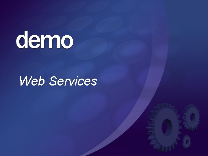 Web Services Web Services