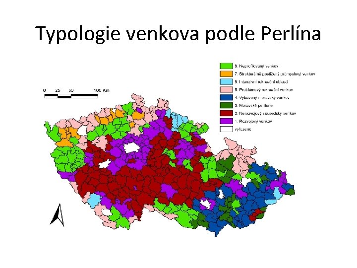 Typologie venkova podle Perlína 