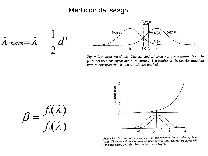 Medición del sesgo 