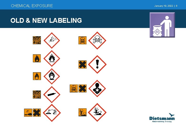 CHEMICAL EXPOSURE OLD & NEW LABELING January 19, 2022 | 8 