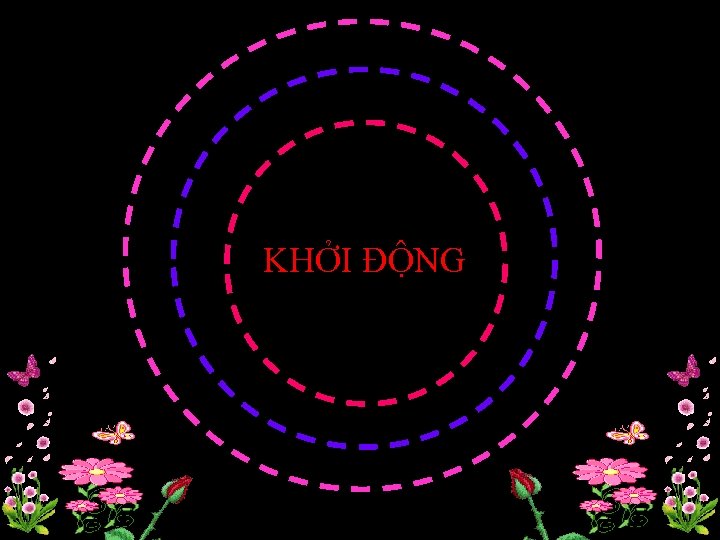 KHỞI ĐỘNG 