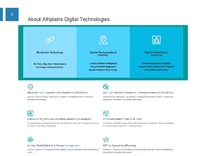 2 About Afriplains Digital Technologies 