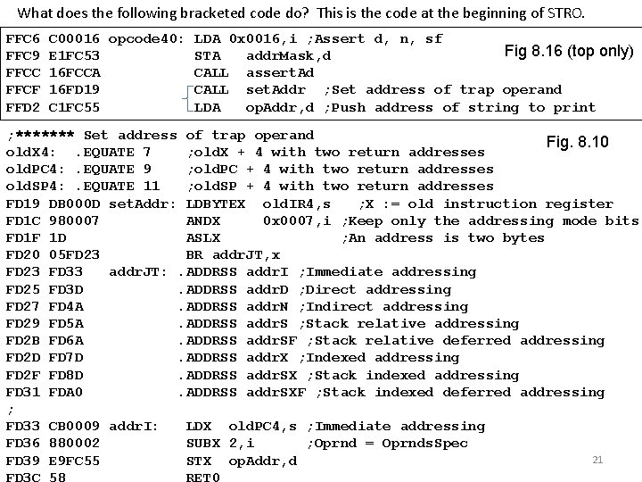 What does the following bracketed code do? This is the code at the beginning
