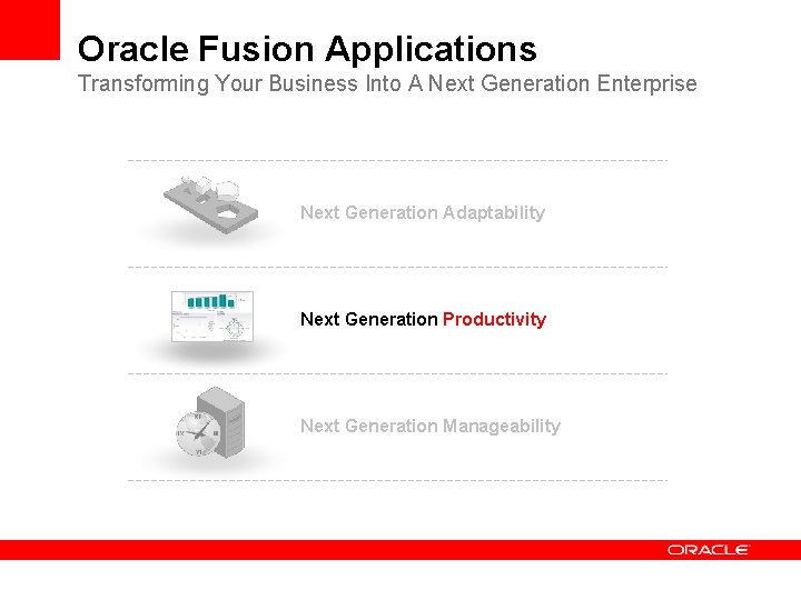 Oracle Fusion Applications Transforming Your Business Into A Next Generation Enterprise Next Generation Adaptability