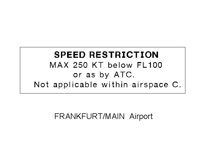 FRANKFURT/MAIN Airport 