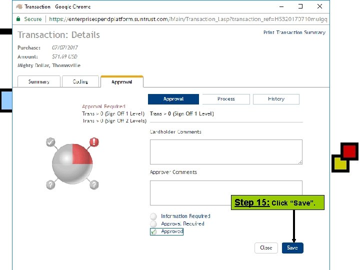 Step 15: Click “Save”. 