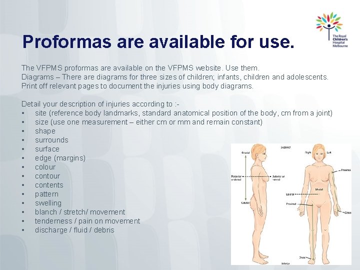 Proformas are available for use. The VFPMS proformas are available on the VFPMS website.