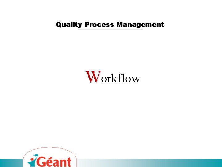 Quality Process Management Workflow 
