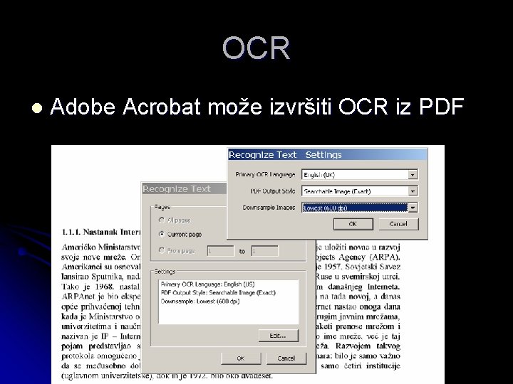 OCR l Adobe Acrobat može izvršiti OCR iz PDF 