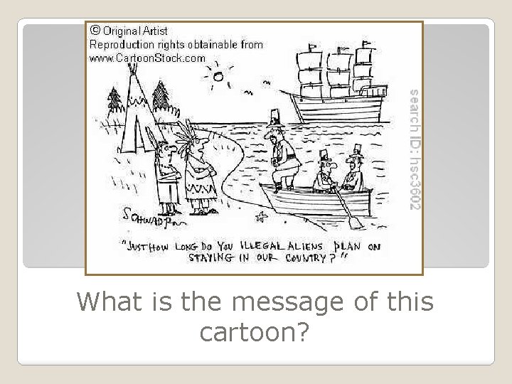 What is the message of this cartoon? 