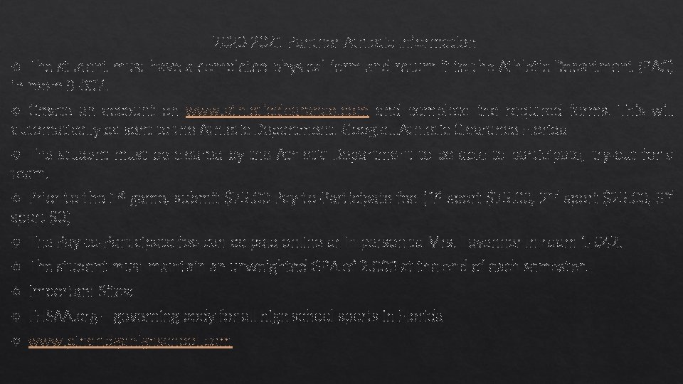 2020 -2021 Panther Athletic Information The student must have a completed physical form and