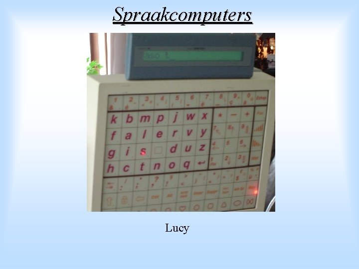 Spraakcomputers Lucy 