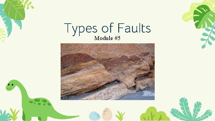Types of Faults Module #5 
