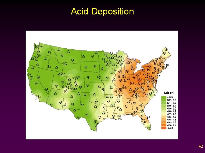 Acid Deposition 62 