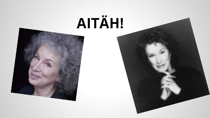 AITÄH! 