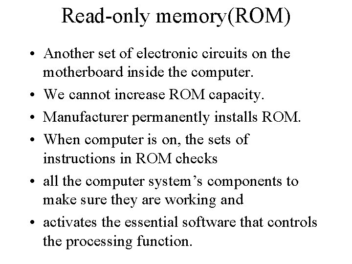 Computerbased Information System Formal System based on accepted