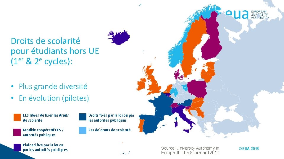 Droits de scolarité pour étudiants hors UE (1 er & 2 e cycles): •