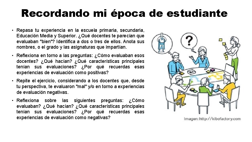 Recordando mi época de estudiante • Repasa tu experiencia en la escuela primaria, secundaria,