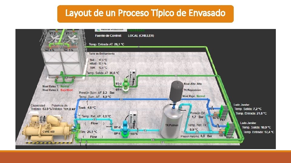 Layout de un Proceso Típico de Envasado 