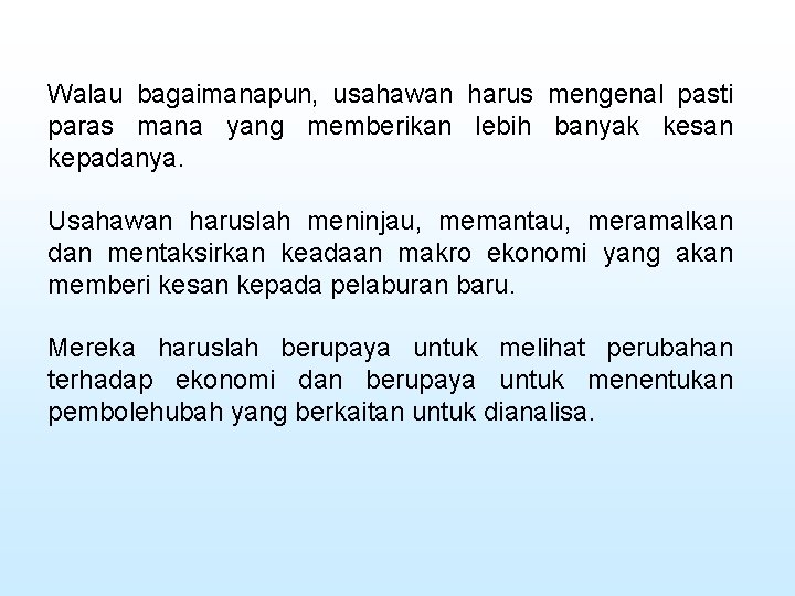 Bab 5 Setiap Usahawan Dan Ahli Perniagaan Perlu