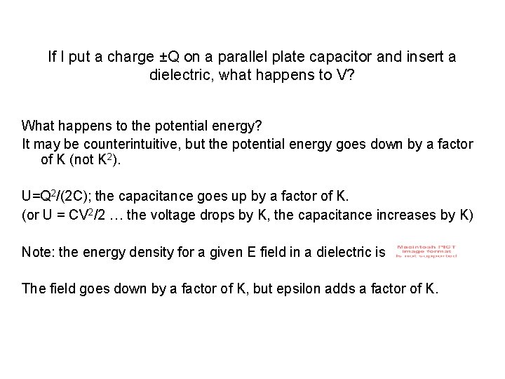 If I put a charge ±Q on a parallel plate capacitor and insert a