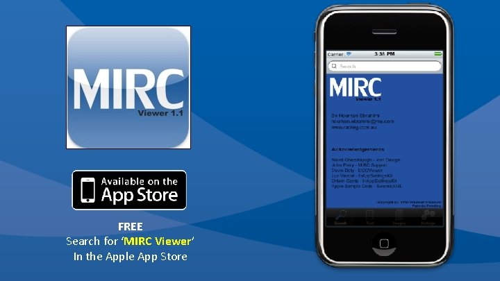 FREE Search for ‘MIRC Viewer’ In the Apple App Store 