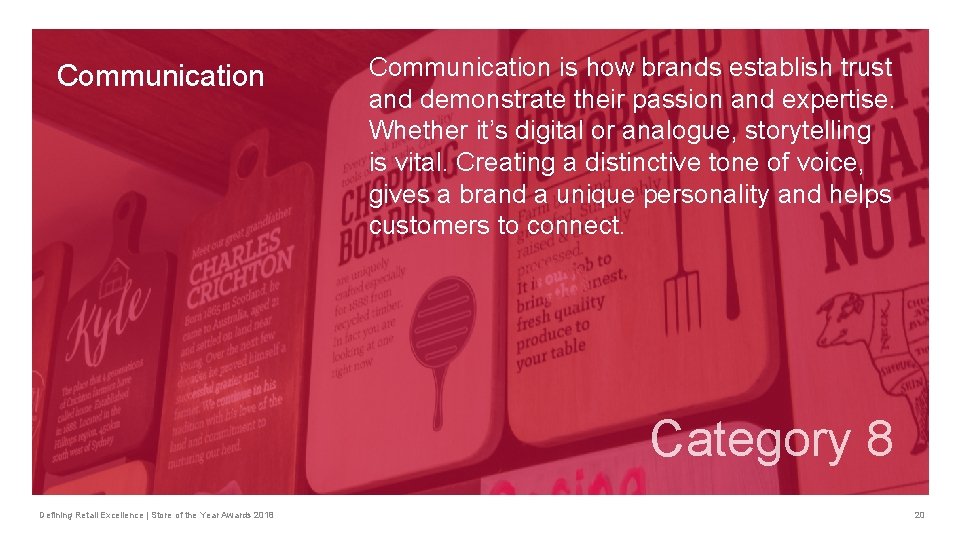 Communication is how brands establish trust and demonstrate their passion and expertise. Whether it’s