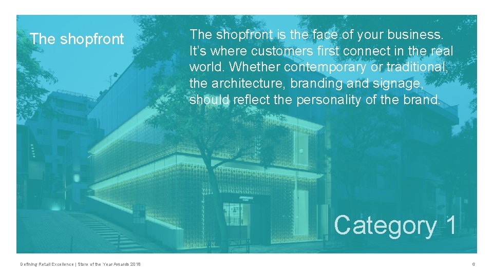 The shopfront is the face of your business. It’s where customers first connect in