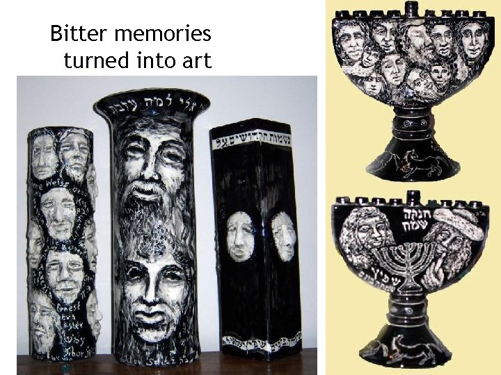 Bitter memories turned into art 