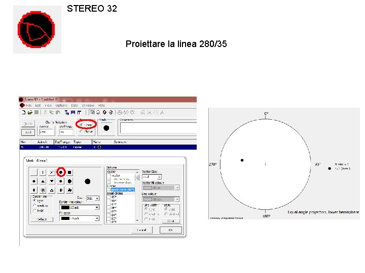 STEREO 32 Proiettare la linea 280/35 