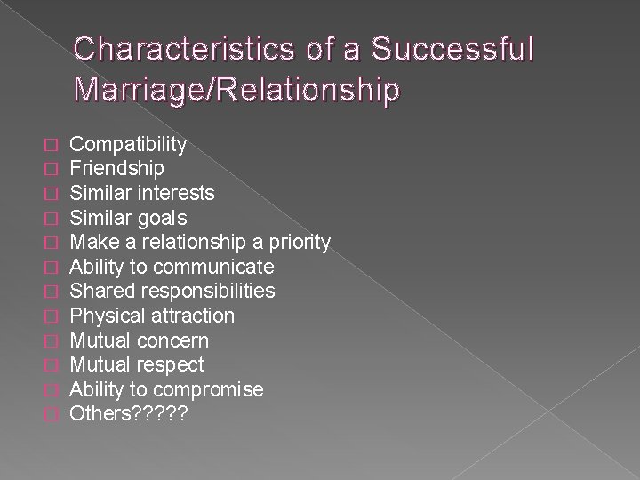 Healthy Relationships Five Stages of a Healthy Relationship