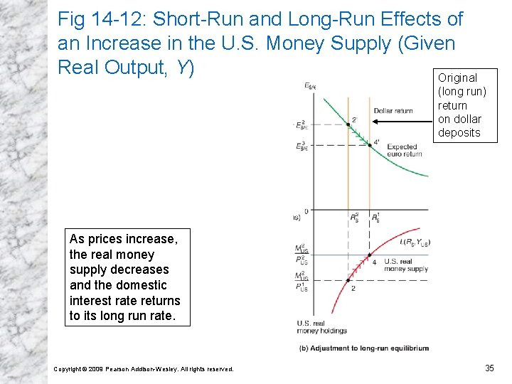 Fig 14 -12: Short-Run and Long-Run Effects of an Increase in the U. S.