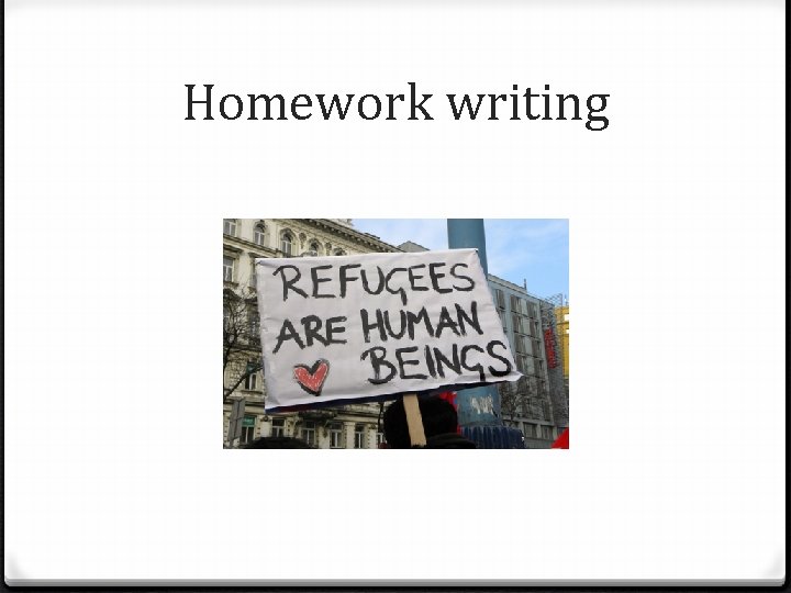Homework writing Homework writing