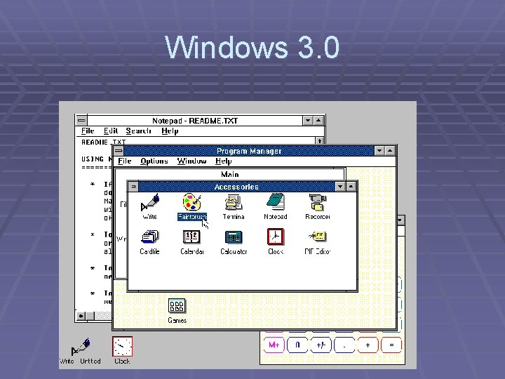 Windows 3. 0 