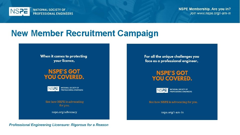 New Member Recruitment Campaign 