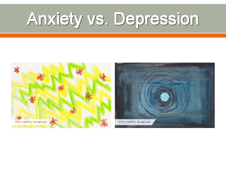 Anxiety vs. Depression 