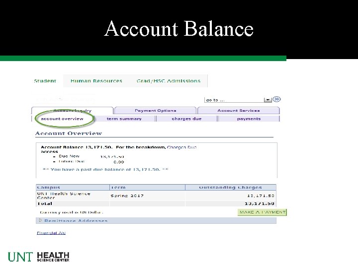 Account Balance 