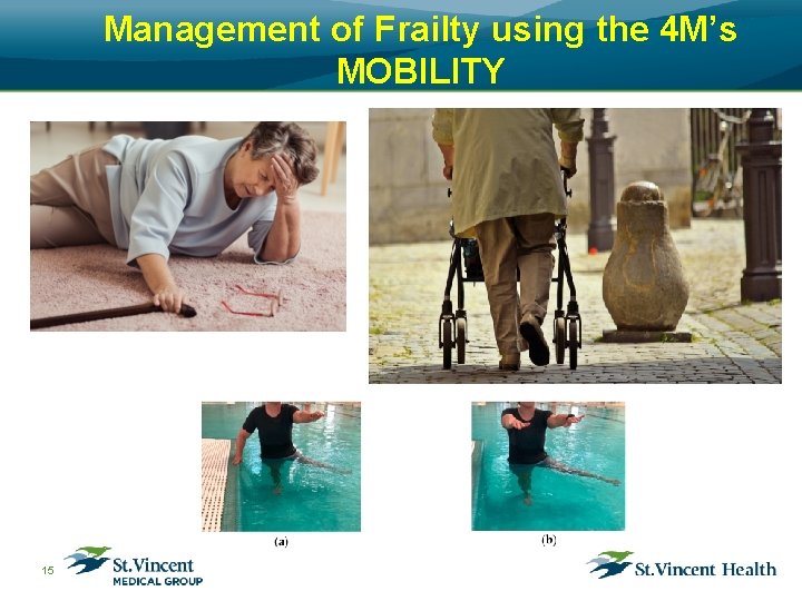 Management of Frailty using the 4 M’s MOBILITY 15 