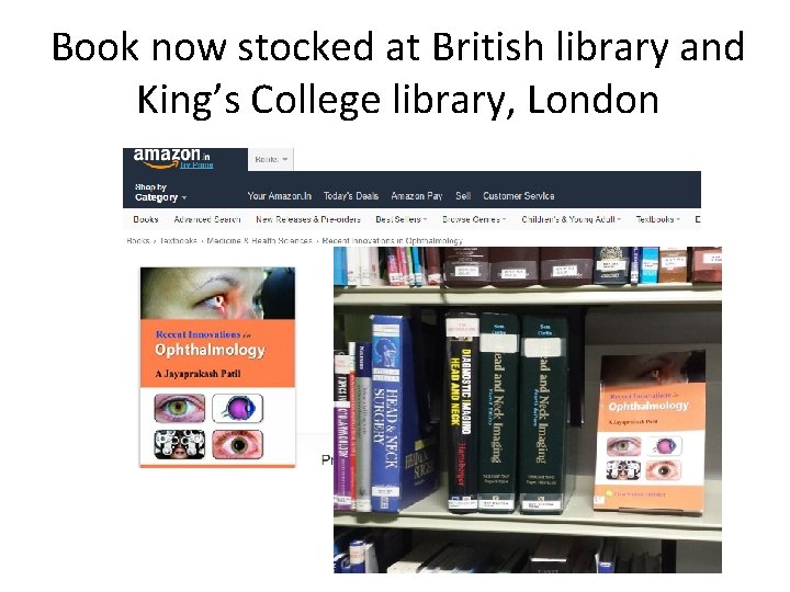 Book now stocked at British library and King’s College library, London 