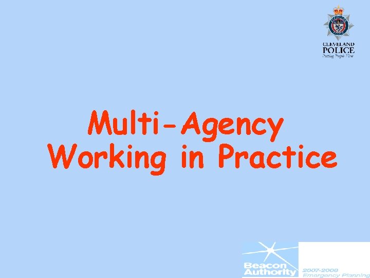 Multi-Agency Working in Practice 