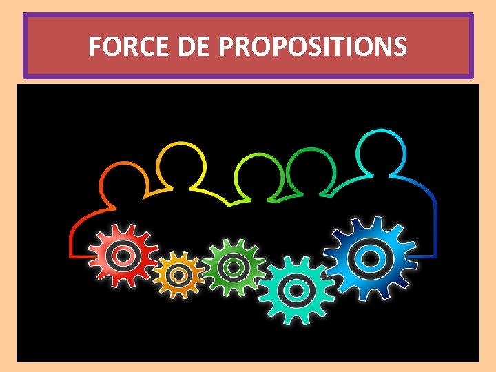 FORCE DE PROPOSITIONS 