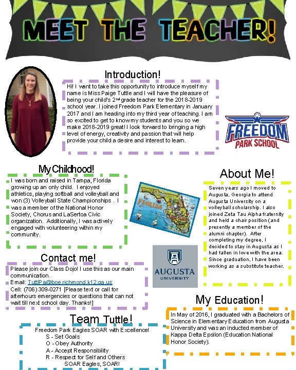 Introduction! Hi! I want to take this opportunity to introduce myself my name is