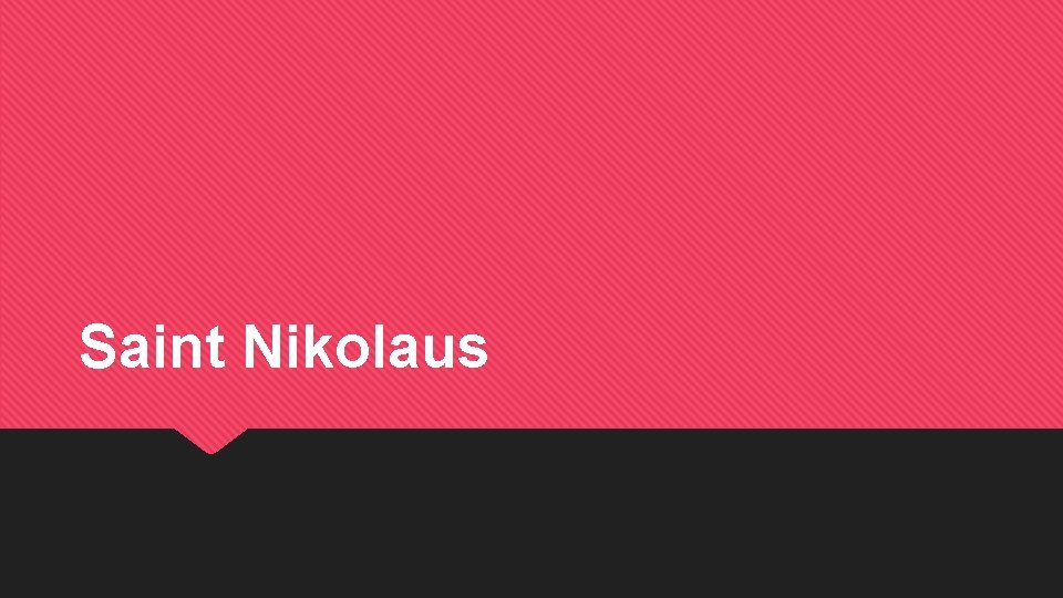 Saint Nikolaus 