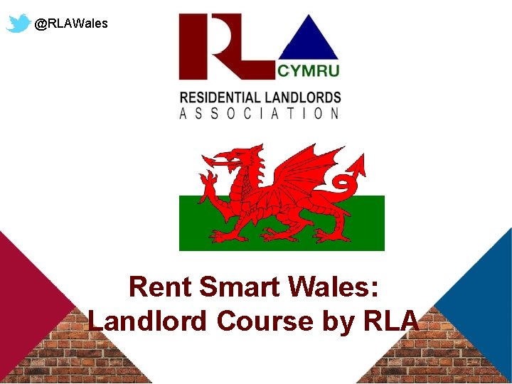 @RLAWales Rent Smart Wales: Landlord Course by RLA 
