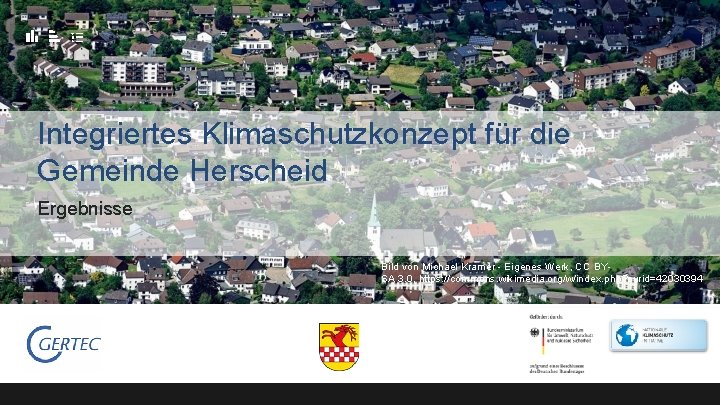 Integriertes Klimaschutzkonzept für die Gemeinde Herscheid Ergebnisse Bild von Michael Kramer - Eigenes Werk,