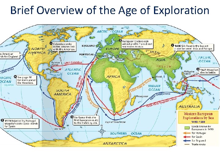 Brief Overview of the Age of Exploration 