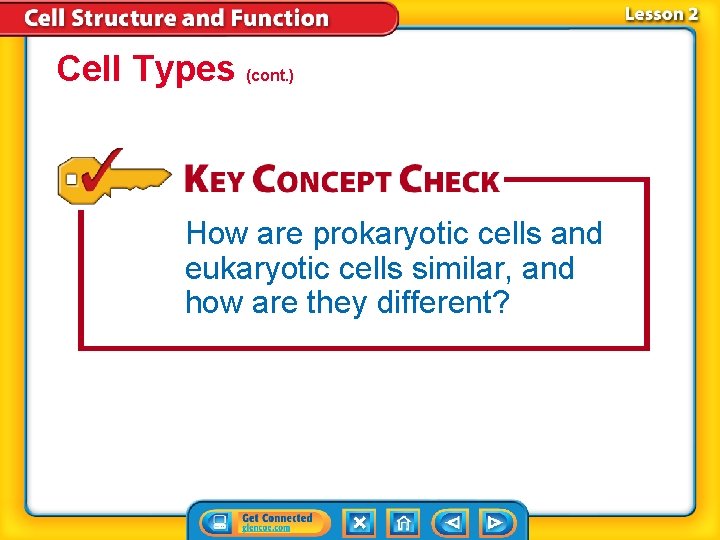 Cell Types (cont. ) How are prokaryotic cells and eukaryotic cells similar, and how Cell Types (cont. ) How are prokaryotic cells and eukaryotic cells similar, and how