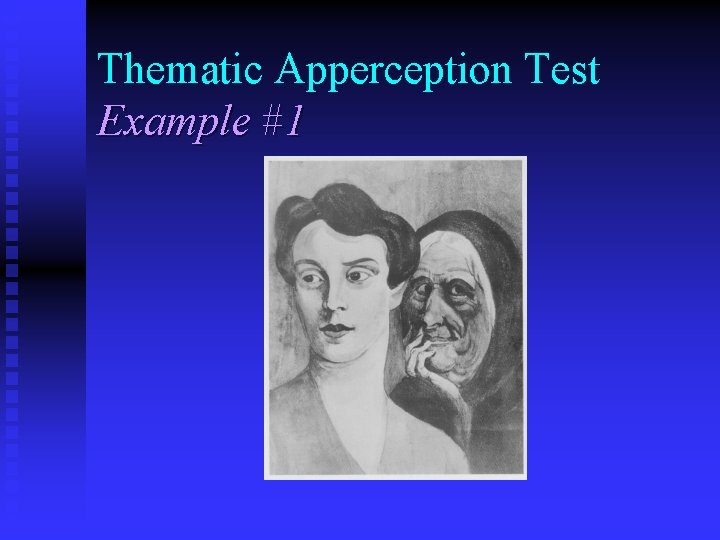 Thematic Apperception Test Example #1 
