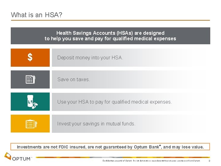 What is an HSA? Health Savings Accounts (HSAs) are designed to help you save