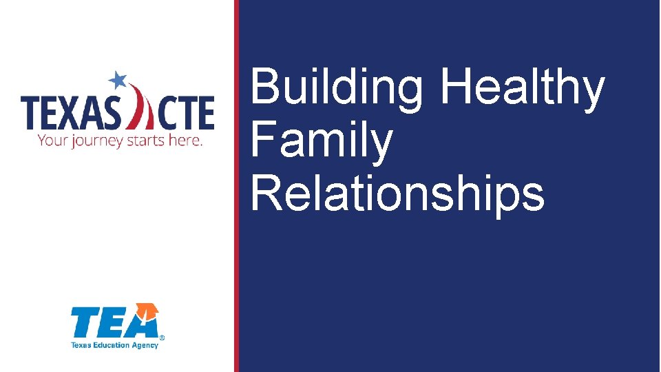 Building Healthy Family Relationships 